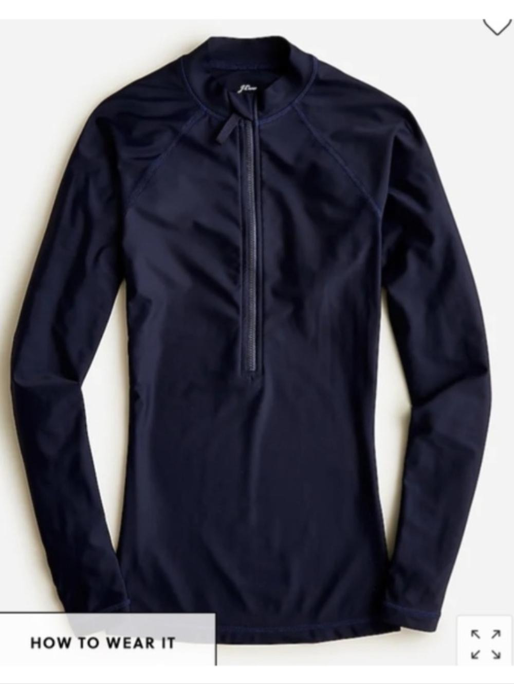 JCrew Rash Guard, Large - Picture 4 of 6